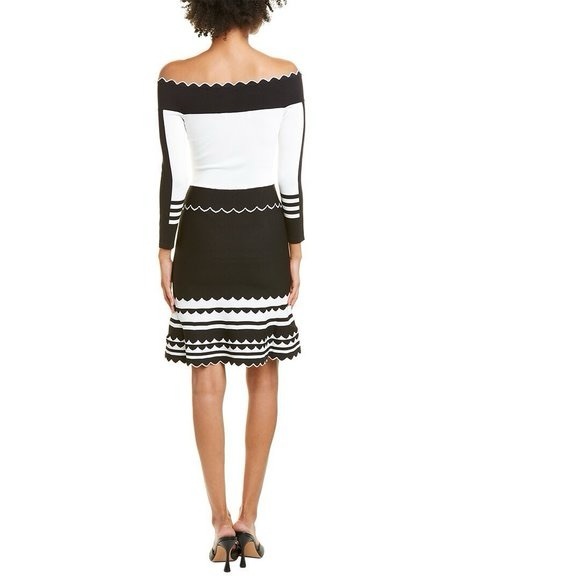 Yigal Azrouel Off-The-Shoulder Sheath Dress Size Small - Picture 3 of 10